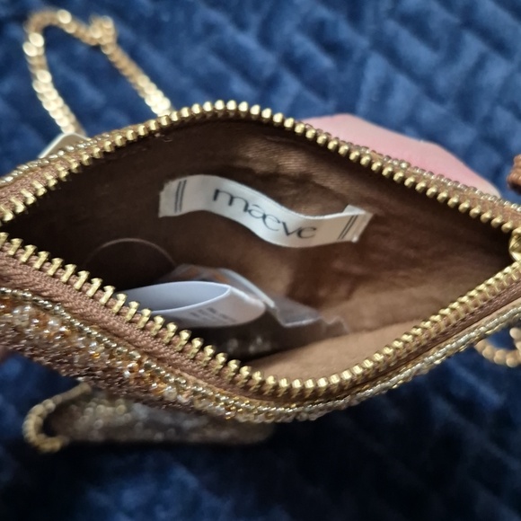 Anthropologie Espresso Martini Beaded Icon Crossbody Bag, New With Tags - Picture 15 of 17